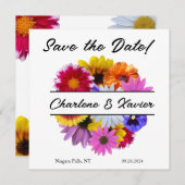 Bloom Wedding Save The Date (Vorne/Hinten)