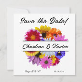 Bloom Wedding Save The Date (Vorderseite)