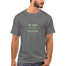 Bloom where you are Planted Hoodie & Tasse - Inspi
