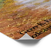 "BLOOM where you are PLANTED" POSTER (Ecke)