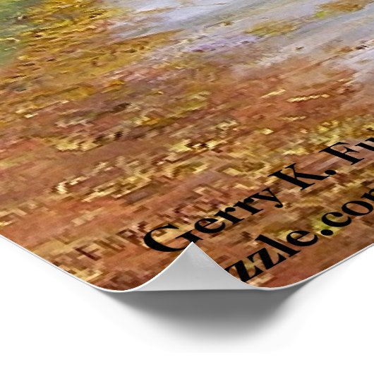 "BLOOM where you are PLANTED" POSTER (Ecke)