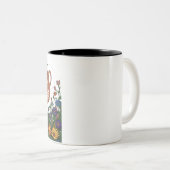 "Bloom where you are Planted Tasse" Zweifarbige Tasse (VorderseiteRechts)