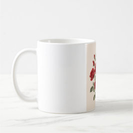 Bloom Where You Are Planted | Vintage Rose Botanic Kaffeetasse