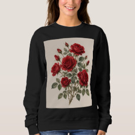 Bloom Where You Are Planted | Vintage Rose Botanic Sweatshirt