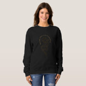 Bloom Where You're Planted Inspirational Saying Ro Sweatshirt (Vorne ganz)