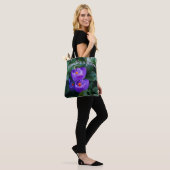 Bloom wie ein Blume-Foto Tasche (Am Model)