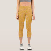Bloom Wild, und entschuldigen Sie sich nie Capri Leggings (Vorderseite)
