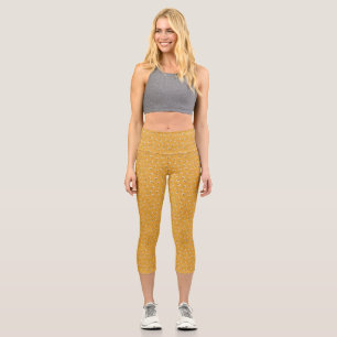 Bloom Wild, und entschuldigen Sie sich nie Capri Leggings