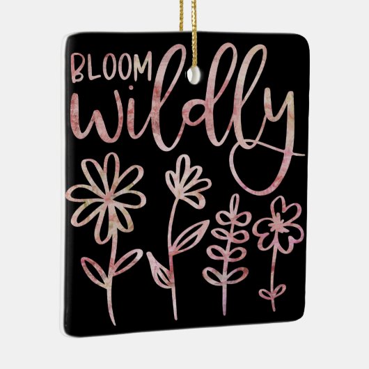 BLOOM WILDLY [1] KERAMIKORNAMENT (Rechts)