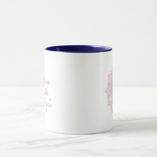 Bloom with Brilliance Mandala Art Tasse (Zentrum)