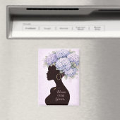 Bloom With Grace Inspirational Magnet (In Situ (Geschirrspüler))