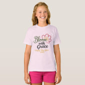 Bloom with Grace Kids T-Shirt | New Year 2026 (Vorne ganz)