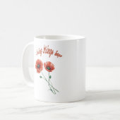 "Bloom with Hope - Spring Blume Tasse" Kaffeetasse (Vorderseite Links)