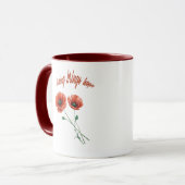 "Bloom with Hope - Spring Blume Tasse" Tasse (Vorderseite Links)