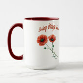 "Bloom with Hope - Spring Blume Tasse" Tasse (Links)