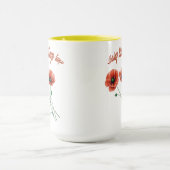 "Bloom with Hope - Spring Blume Tasse" Tasse (Zentrum)