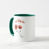 "Bloom with Hope - Spring Blume Tasse" Tasse (Vorderseite Links)