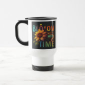 "Bloom with Time" Reisecoffee Mug Reisebecher (Links)