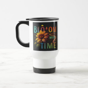 "Bloom with Time" Reisecoffee Mug Reisebecher
