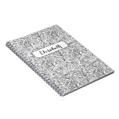 Bloom, wo du gepflanzt bist: Ein schwarzes Persona Notizblock (Rechte Seite)