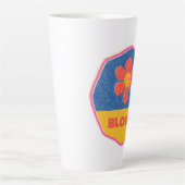 "Bloom" wo du gepflanzt bist! Milchtasse (Vorderseite)