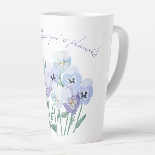 Bloom, wo du gepflanzt bist milchtasse (Rechte Ecke)