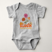 Bloom Wo Sie gepflanzt sind Baby Strampler (Vorderseite)