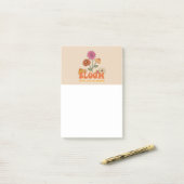 Bloom Wo Sie gepflanzt sind Post-it Klebezettel (Auf Schreibtisch)