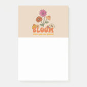 Bloom Wo Sie gepflanzt sind Post-it Klebezettel (Vorderseite)