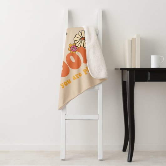 Bloom Wo Sie gepflanzt sind Sherpadecke (Beispiel)