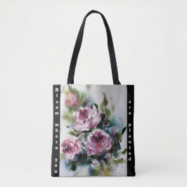 Bloom wo Sie gepflanzt Tote Bag Tasche