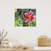 Bloom, wo Sie Plakat gepflanzt sind (Küche)