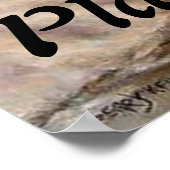 "BLOOM WO SIE PLANEN SIND POSTER (Ecke)