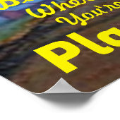 BLOOM WO SIE PLANEN SIND POSTER (Ecke)