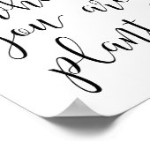 Bloom, wo Sie Poster gepflanzt werden (Ecke)