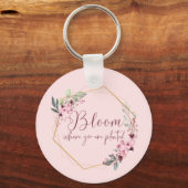 Bloom, wo Sie Schlüsselanhänger gepflanzt sind (Vorderseite)