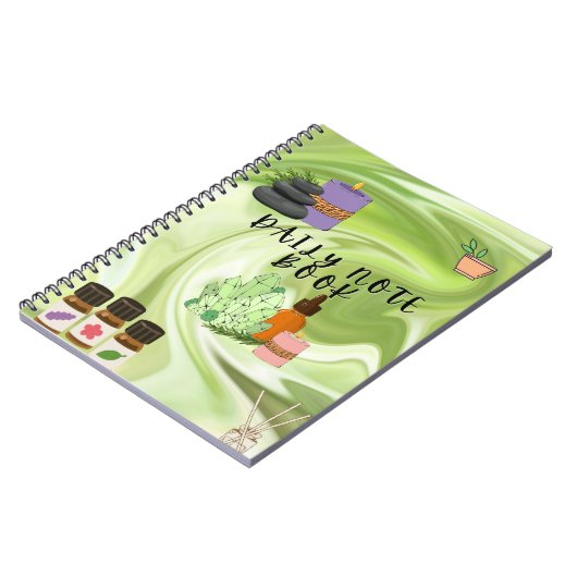 Bloom & Write - BlumenNotebook Notizblock (Linke Seite)
