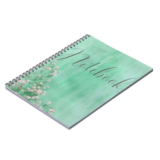 Bloom & Write - BlumenNotebook Notizblock (Linke Seite)