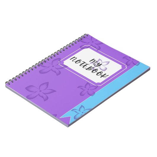 Bloom & Write - BlumenNotebook Notizblock (Linke Seite)