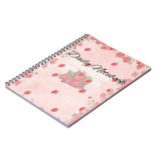 Bloom & Write - BlumenNotebook Notizblock (Linke Seite)