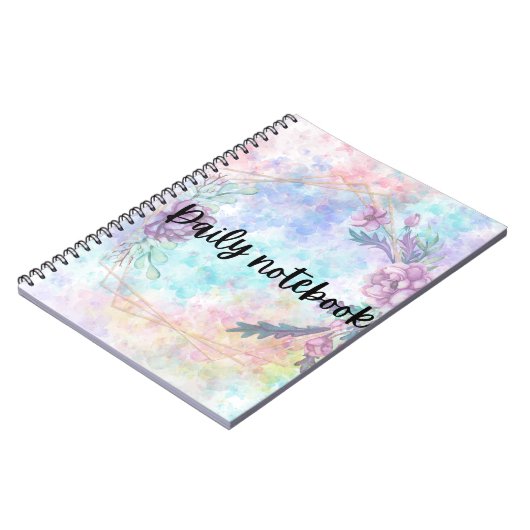 Bloom & Write - BlumenNotebook Notizblock (Linke Seite)