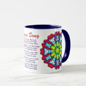 Bloom Yoga Song Tasse (VorderseiteRechts)