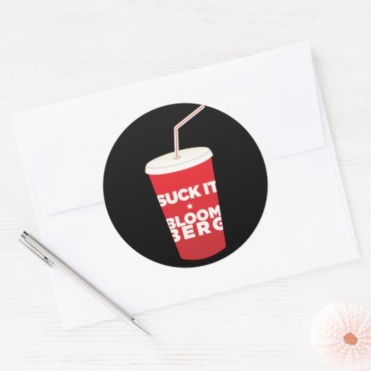 Bloomberg Soda Ban Protest Aufkleber (Umschlag)