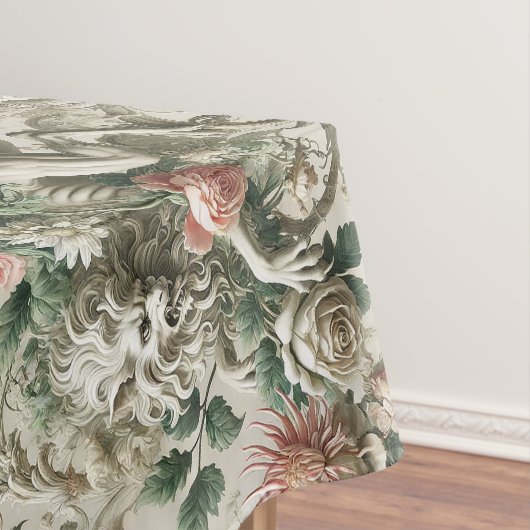 Bloombound Sentinel - Gothic Large Pattern Tischdecke (Beispiel)