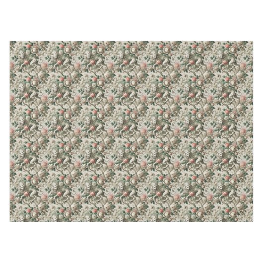 Bloombound Sentinel - Gothic Medium Muster Tischdecke (Vorderseite (Horizontal))