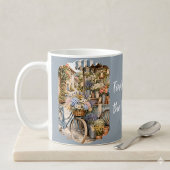 Bloomcore-Blumenmarkt-Fahrrad-Kaffeetasse Kaffeetasse