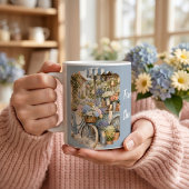 Bloomcore-Blumenmarkt-Fahrrad-Kaffeetasse Kaffeetasse
