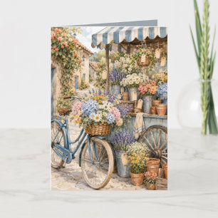 Bloomcore-Blumenmarkt-Fahrrad Karte