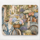 Bloomcore-Blumenmarkt-Fahrrad Mousepad (Vorne)
