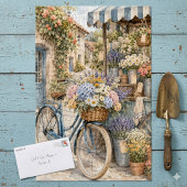 Bloomcore-Blumenmarkt-Fahrrad Puzzle
